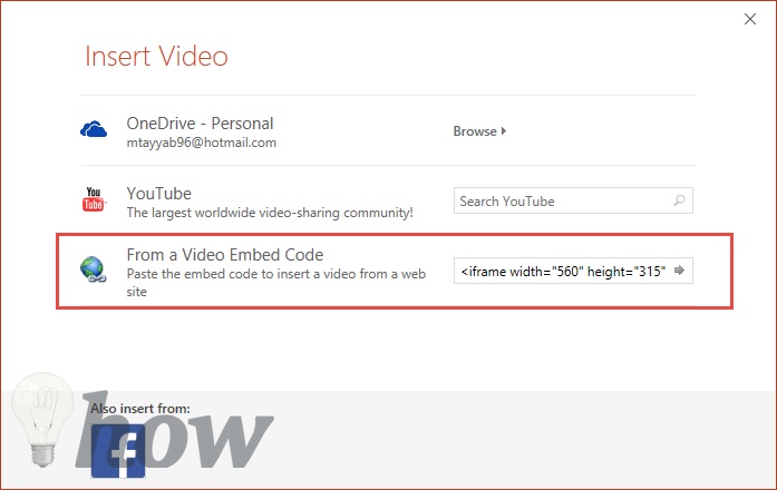 insert youtube videos into powerpoint for mac 14.5.9